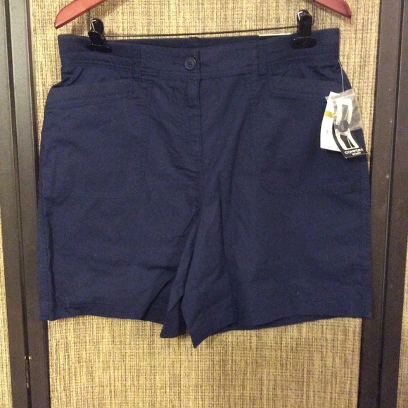 Kim Rogers Pants - Kim Rogers navy shorts